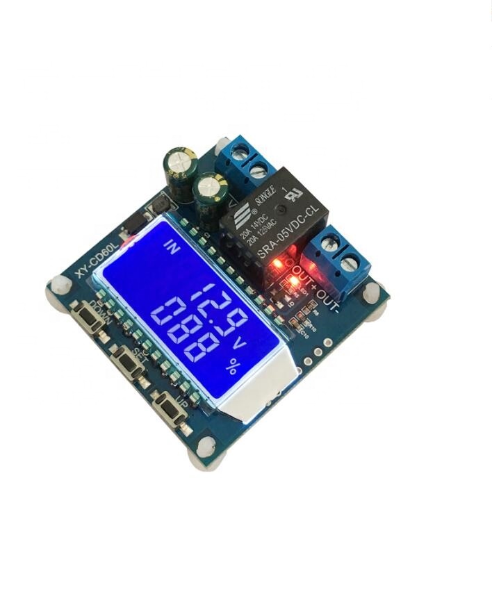 Sure Civilian tin XY-CD60L 6V-60V LCD Lithium Battery Charge Controller - Battery Protection  Board